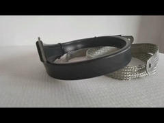 लचीला तांबा ब्रैडेड कनेक्टर टिन लेपित उच्च संक्षारण प्रतिरोध