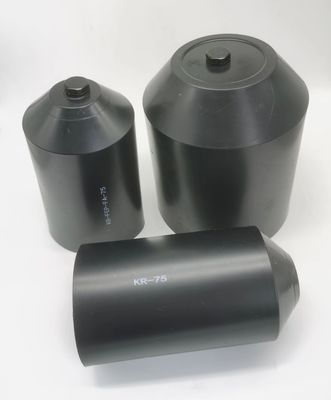 RoHS ब्लैक इन्सुलेटेड हीट सिकुड़ तार कैप 10mm से 160mm