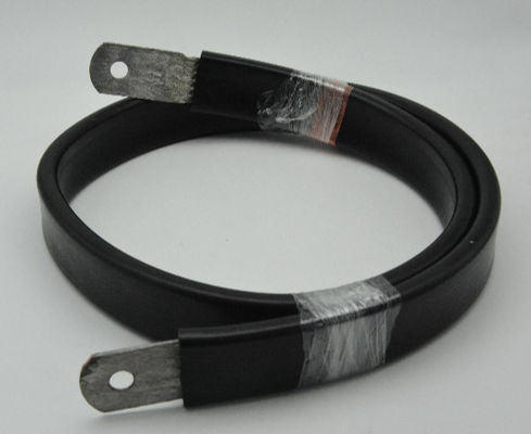 डिब्बाबंद लचीला फ्लैट कॉपर ब्रेडेड कनेक्टर 1.5mm2 से 120mm2