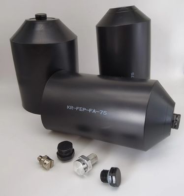 क्रॉस लिंक्ड पॉलीओलेफिन हीट सिकुड़ने केबल अंत टोपी 10mm-160mm