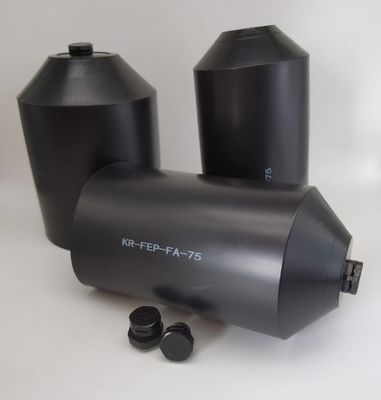 पॉलीओलेफ़िन हीट सिकुड़न एंड कैप्स एयर वेंट के साथ 10-160mm